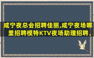 新余KTV招聘